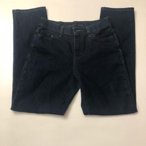 Levi’s 512 dark jeans size 8M high rise skinny
